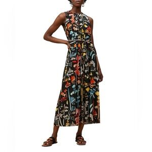 Lafayette 148 New York Nia Blooming Eden Silk Dress